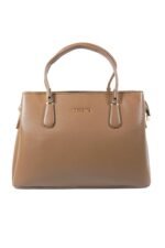 Women Hand Bag - 15388B - Large - Khaki - Image 5