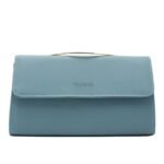 Women Hand Bag - 03003B - Large - Aqua - Image 5