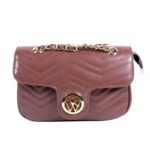 Women Hand Bag - 04259B - Small - Black - Image 5