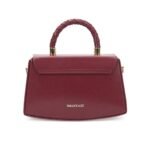Women Hand Bag - 04355B - Small - Maroon - Image 4