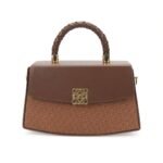 Women Hand Bag - 04355B - Small - Maroon - Image 5