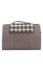 Women Hand Bag - 04527B - Yellow - Large
