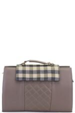 Women Hand Bag - 04527B - Yellow - Large - Image 4