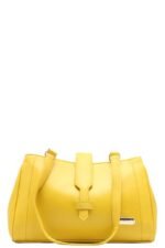Women Hand Bag - 04800B - Yellow - Medium