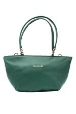 Women Hand Bag - 04849B - Green - Small