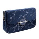 Women Hand Bag - 04992B - Small - Black Golden - Image 2