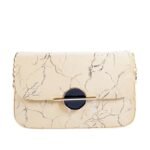 Women Hand Bag - 04992B - Small - Black Golden - Image 5