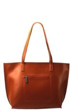 Women Hand Bag - 05122B - Large - Mustard - Image 4
