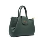 Women Hand Bag - 05194B - Large - Green - Image 4
