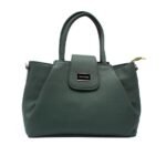 Women Hand Bag - 05194B - Large - Green - Image 3
