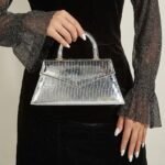 Women Hand Bag - 05234B - Small - Peach