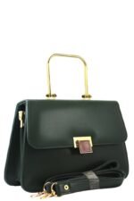 Women Hand Bag - 05269B - Small - Navy Blue - Image 2