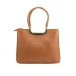 Women Hand Bag - 05505B - Large - Black - Image 4