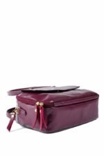 Women Hand Bag - 05554B - Large - Maroon - Image 3