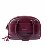 Women Hand Bag - 05554B - Large - Maroon