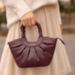 Women Hand Bag - 05617B - Small - Beige