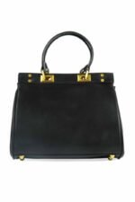 Women Hand Bag - 14684B - Small - Black - Image 4