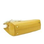 Women Hand Bag - 14789B - Large - Yellow - Image 4