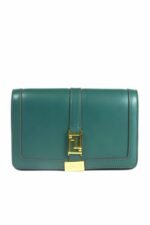 Women Hand Bag - 14874B - Small - Green - Image 5