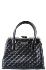 Women Hand Bag - 14909B - Large - Black