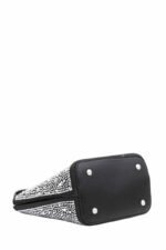 Women Hand Bag - 14965B - Small - Silver - Image 3