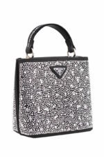 Women Hand Bag - 14965B - Small - Silver - Image 2