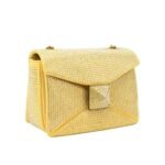 Women Hand Bag - 14966B - Small - Silver - Image 2