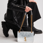 Women Hand Bag - 14969B - Small - SIlver