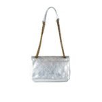 Women Hand Bag - 14969B - Small - SIlver - Image 5