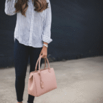Women Hand Bag - 14991B - Medium - Pink