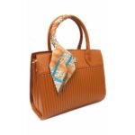 Women Hand Bag - 14992B - Large - Black - Image 3