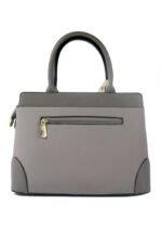 Women Hand Bag - 15133B - Large - Light Gray - Image 4