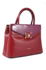 Women Hand Bag - 15138B - Large - Green - Image 2