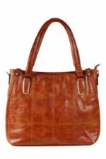 Women Hand Bag - 15143B - Large - Mustard - Image 5