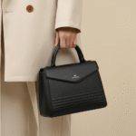 Women Hand Bag - 15178B - Medium - Brown
