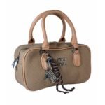 Women Hand Bag - 15218B - Small - Brown - Image 2