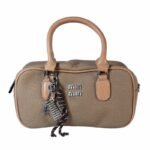 Women Hand Bag - 15218B - Small - Brown