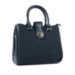 Women Hand Bag - 15387B - Large - Black - Image 2