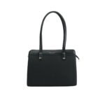 Women Hand Bag - 15502B - Large - Black - Image 5
