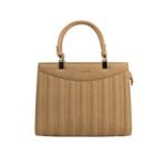 Women Hand Bag - 15521B - Large - Beige - Image 5