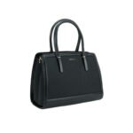 Women Hand Bag - 15524B - Large - Black - Image 2