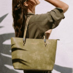 Women Hand Bag - 15546B - Large - Silver