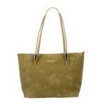 Women Hand Bag - 15546B - Large - Silver - Image 2