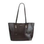 Women Hand Bag - 15548B - Large - Black - Image 5