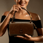 Women Hand Bag - 15551B - Small - Coffee