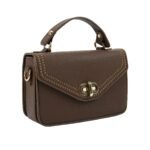 Women Hand Bag - 15569B - Small - Coffee - Image 3