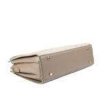 Women Hand Bag - 15572B - Large - Beige - Image 4