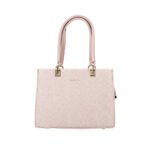Women Hand Bag - 15574B - Large - Beige - Image 5