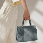Women Hand Bag - 15575B - Large - Beige